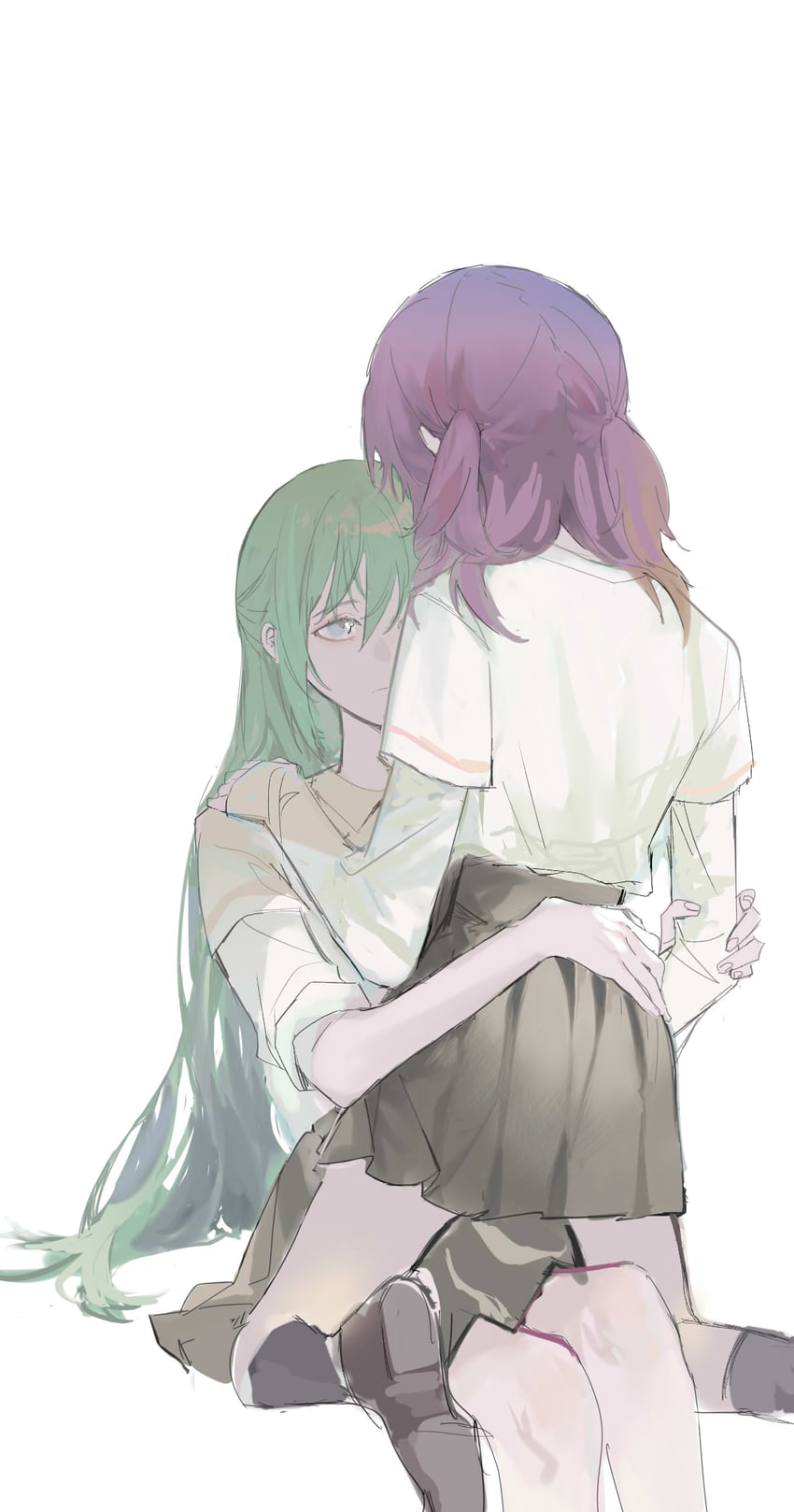 alina gray and misono karin (mahou shoujo madoka magica and 1 more) drawn by tsukinaga1028