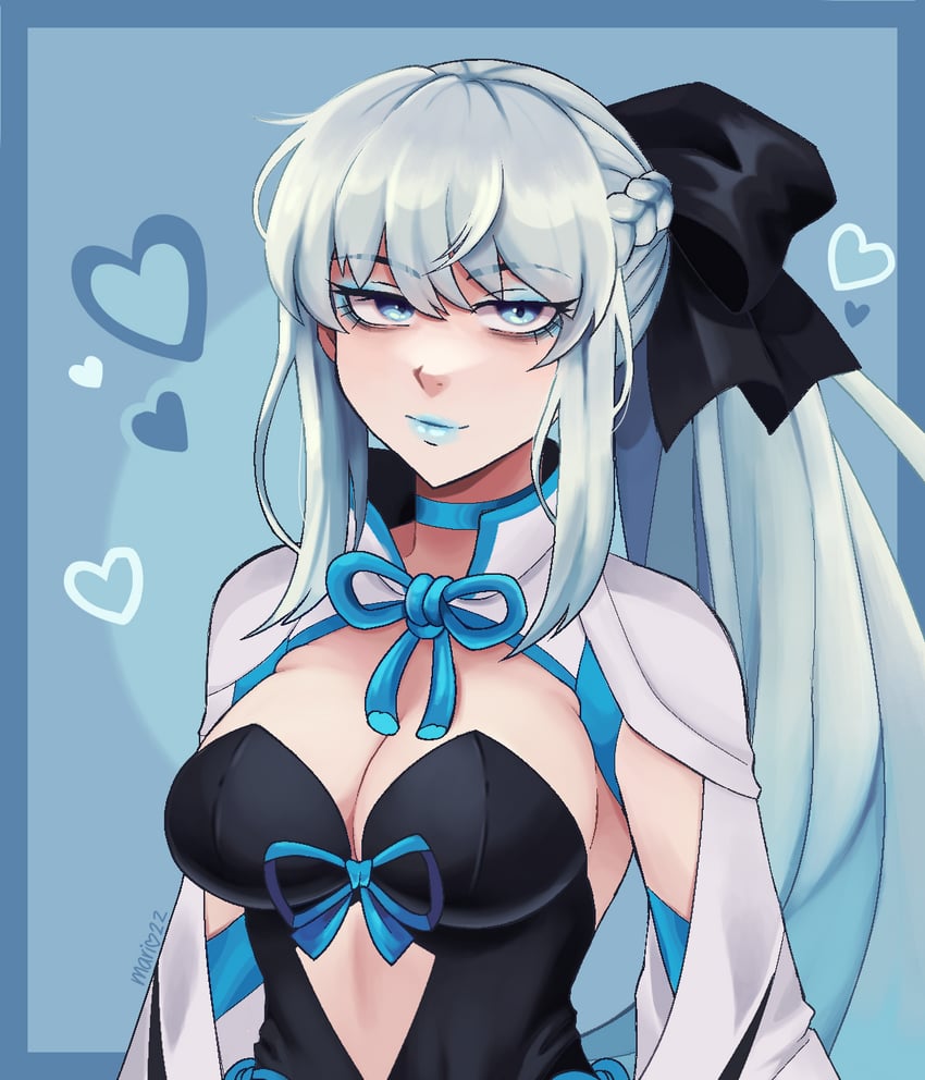 morgan le fay (fate and 1 more) drawn by mari_(macchiatobear)