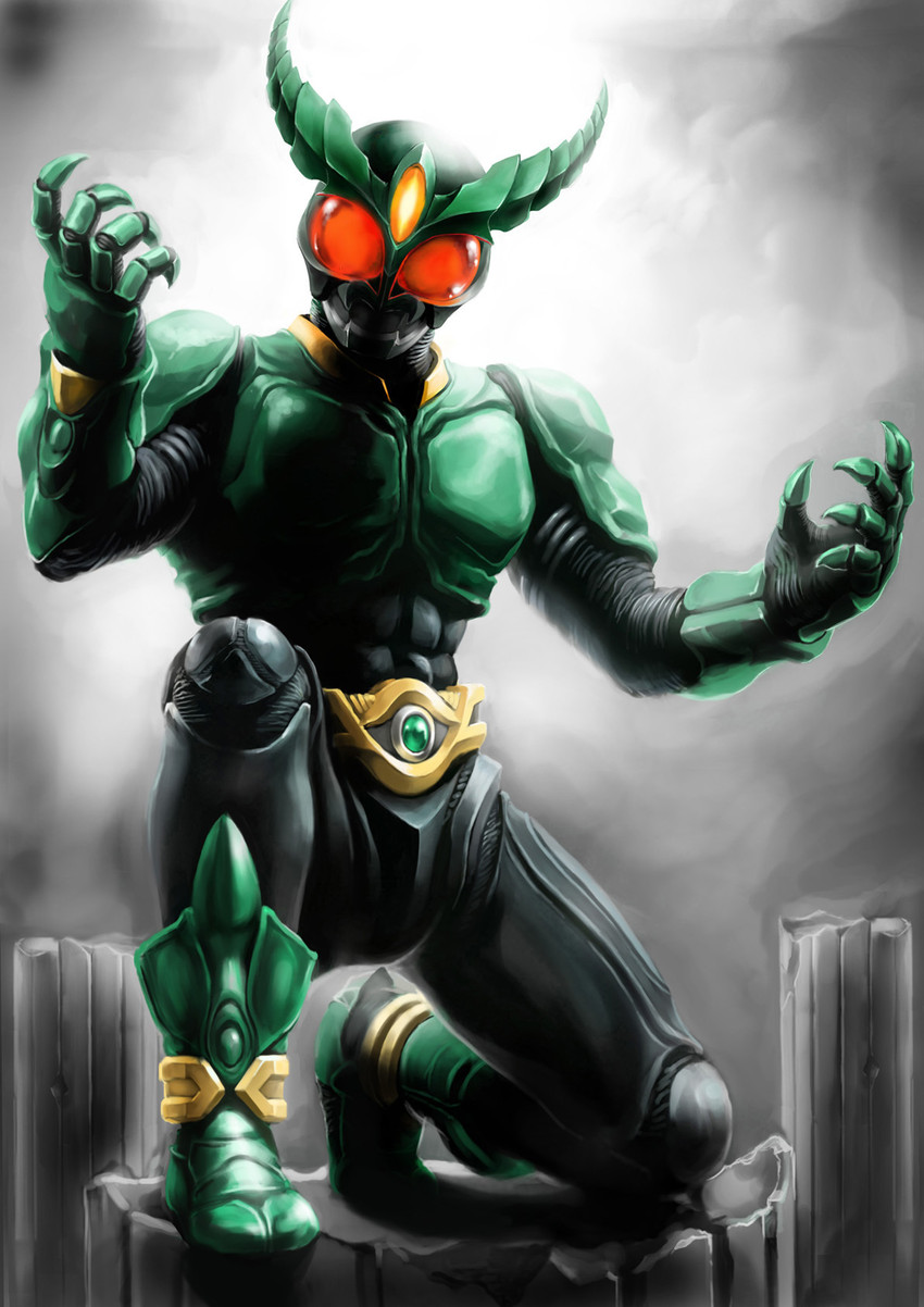 kamen rider gills (kamen rider and 1 more) drawn by matchin