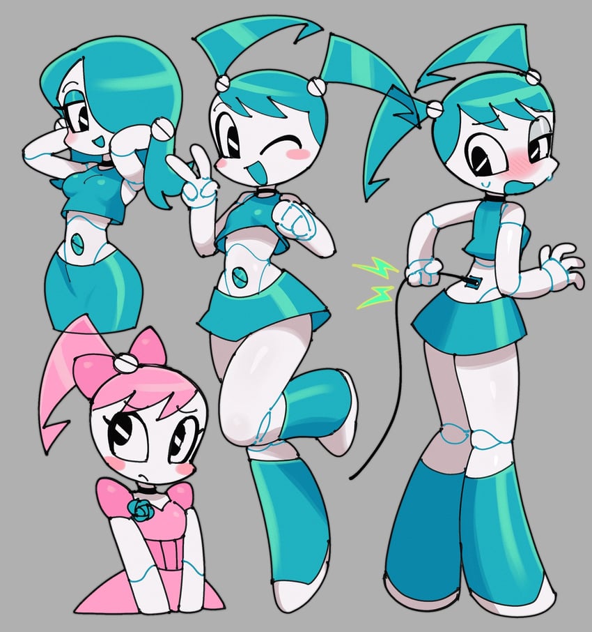 jenny wakeman (my life as a teenage robot) drawn by batrobin_k