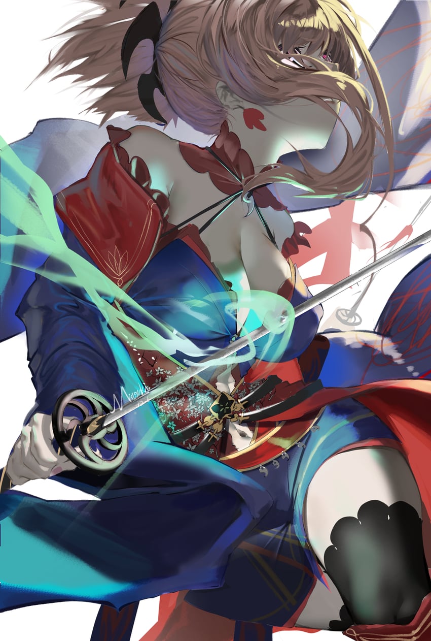 miyamoto musashi (fate and 1 more) drawn by mitsuki3s_kir