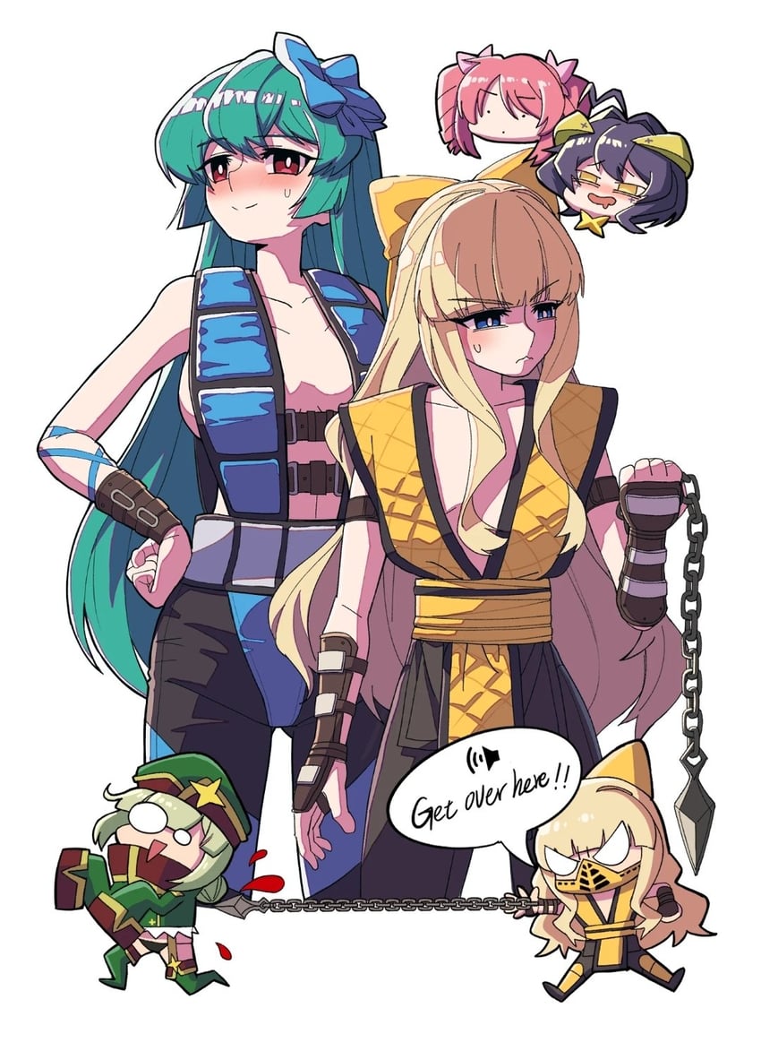 hiiragi utena, magia baiser, araga kiwi, leoparde, minakami sayo, and 7 more (mahou shoujo ni akogarete and 1 more) drawn by qixiaqiu362
