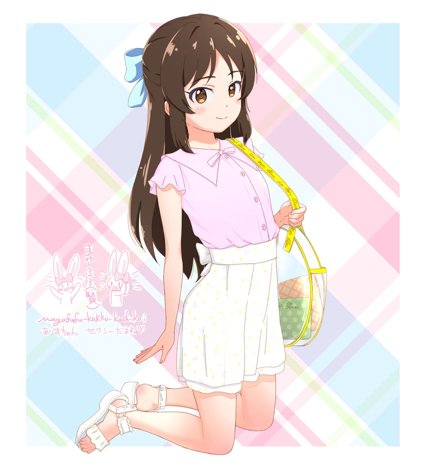 tachibana arisu (idolmaster and 2 more) drawn by mayafufu
