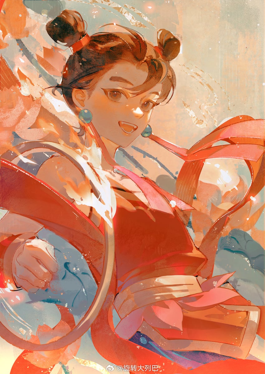 nezha (weibo and 1 more) drawn by bo_lan_bing