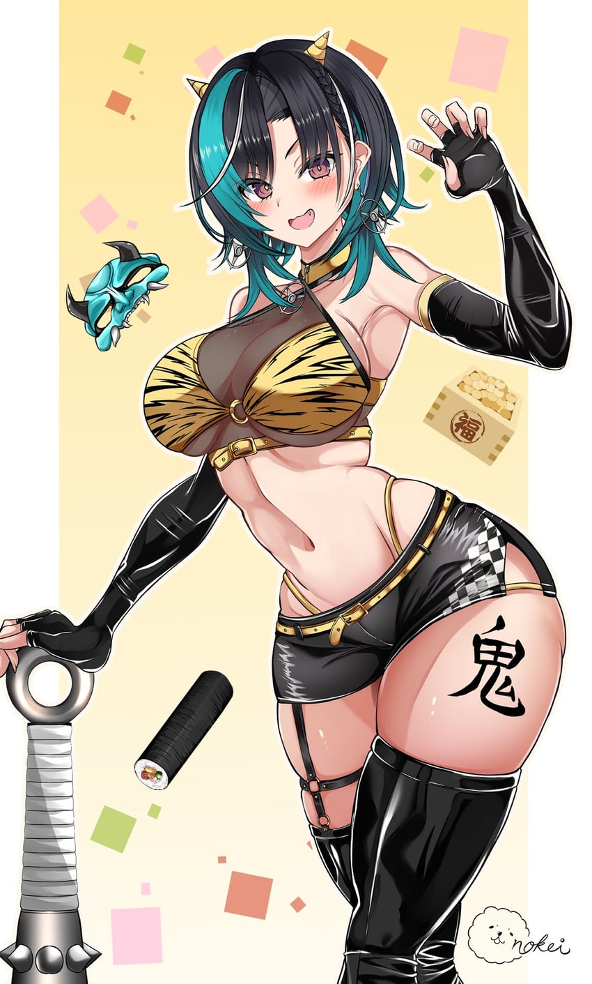 rindo chihaya (hololive and 1 more) drawn by inokeiwd
