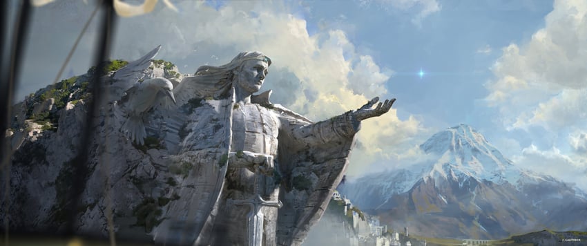 tolkien's legendarium and 1 more drawn by renart