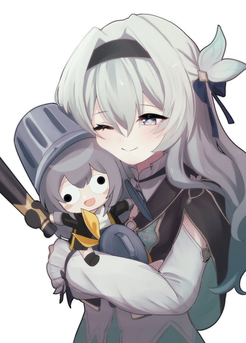 trailblazer, firefly, and stelle (honkai and 1 more) drawn by odango01414