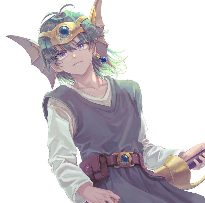 hero (dragon quest and 1 more) drawn by macho_ojiji