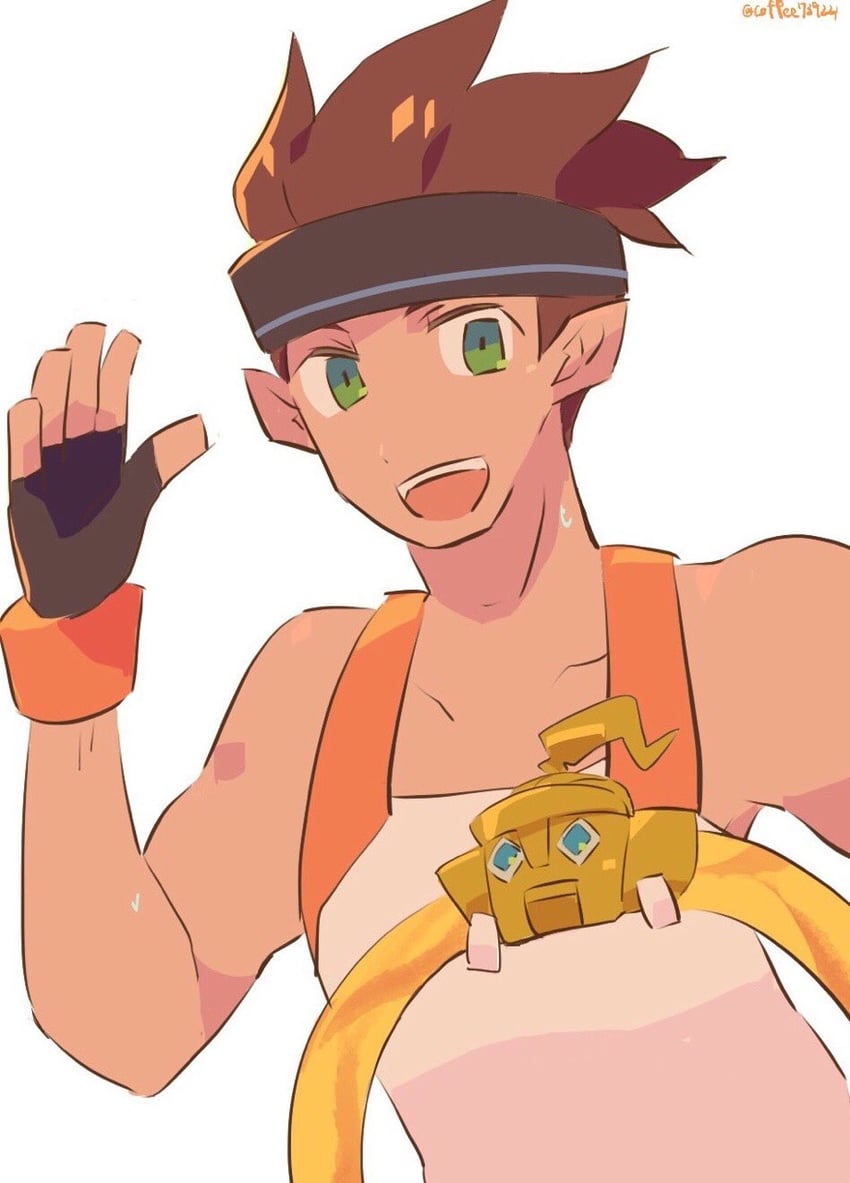 ring fit trainee and ring (ring fit adventure) drawn by coffee_jelly