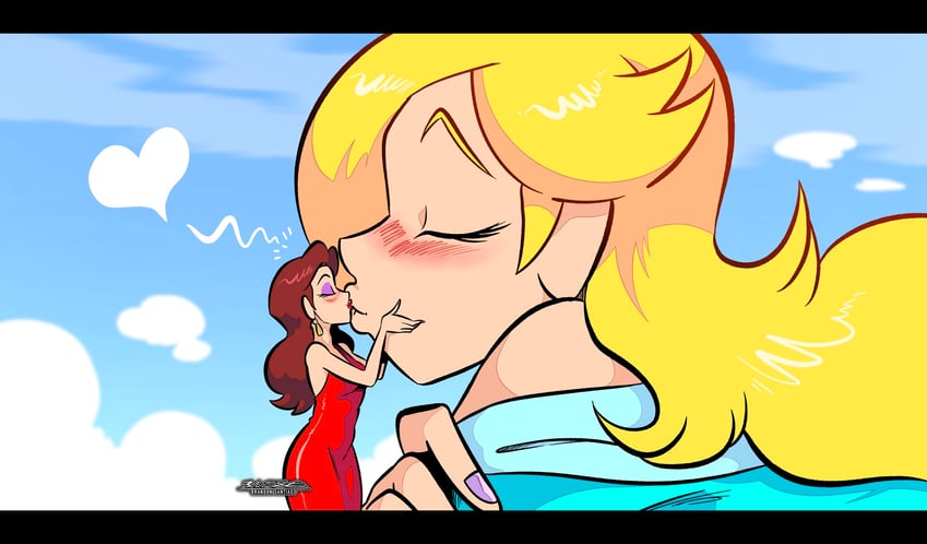 rosalina and pauline (mario) drawn by brandon_santiago