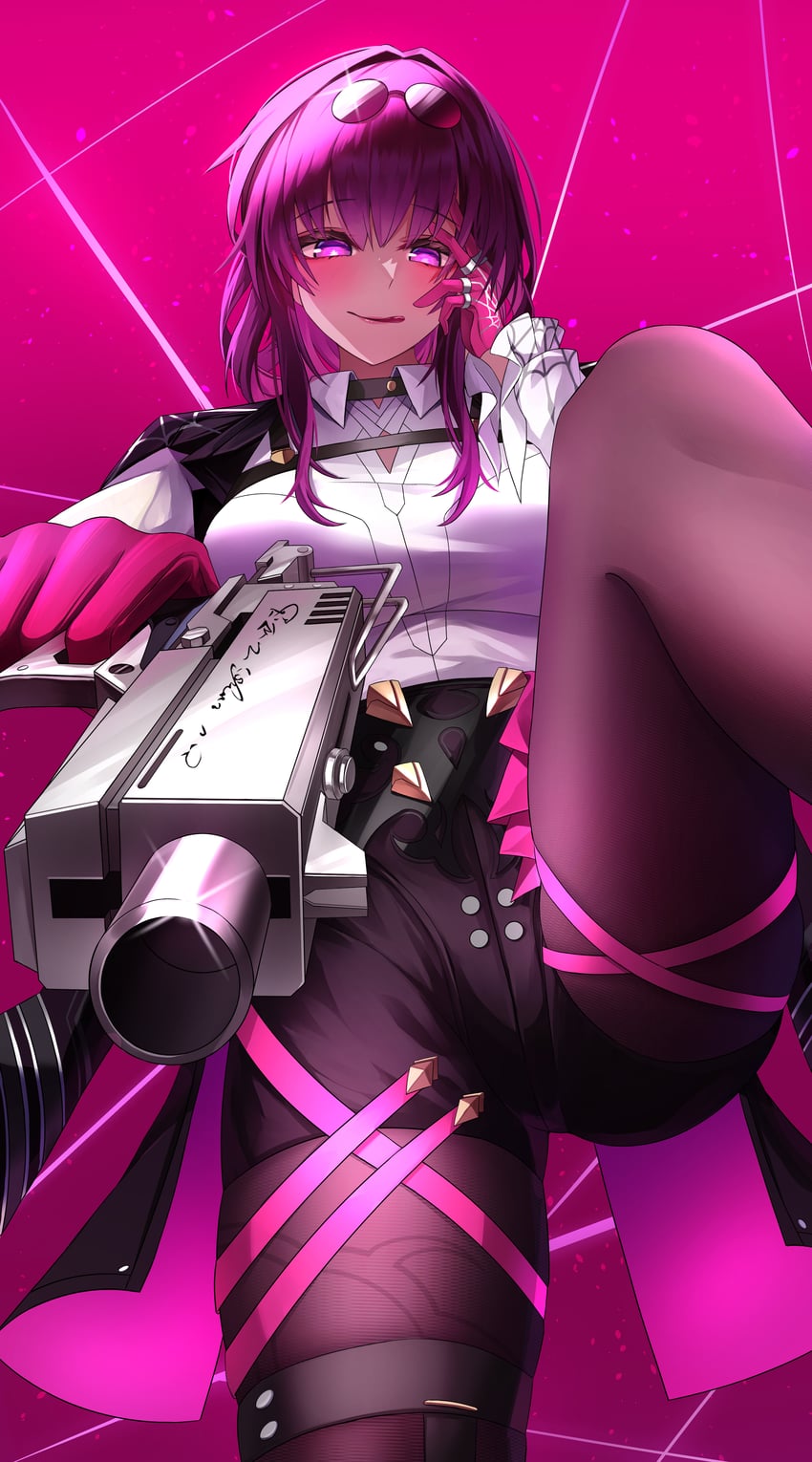 kafka (honkai and 1 more) drawn by ssb_(nit8921)