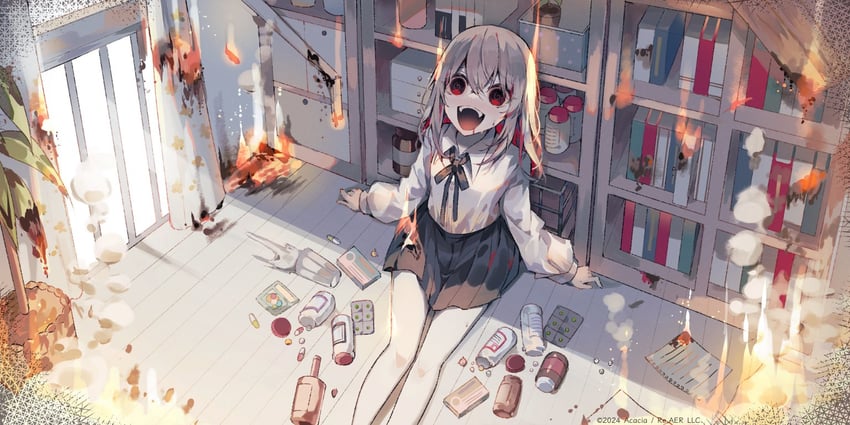 shitou arisa (mahou shoujo no majo saiban) drawn by umemaro_(siona0908)
