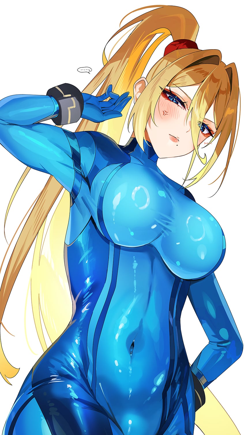 samus aran (super smash bros. and 1 more) drawn by yasaikakiage