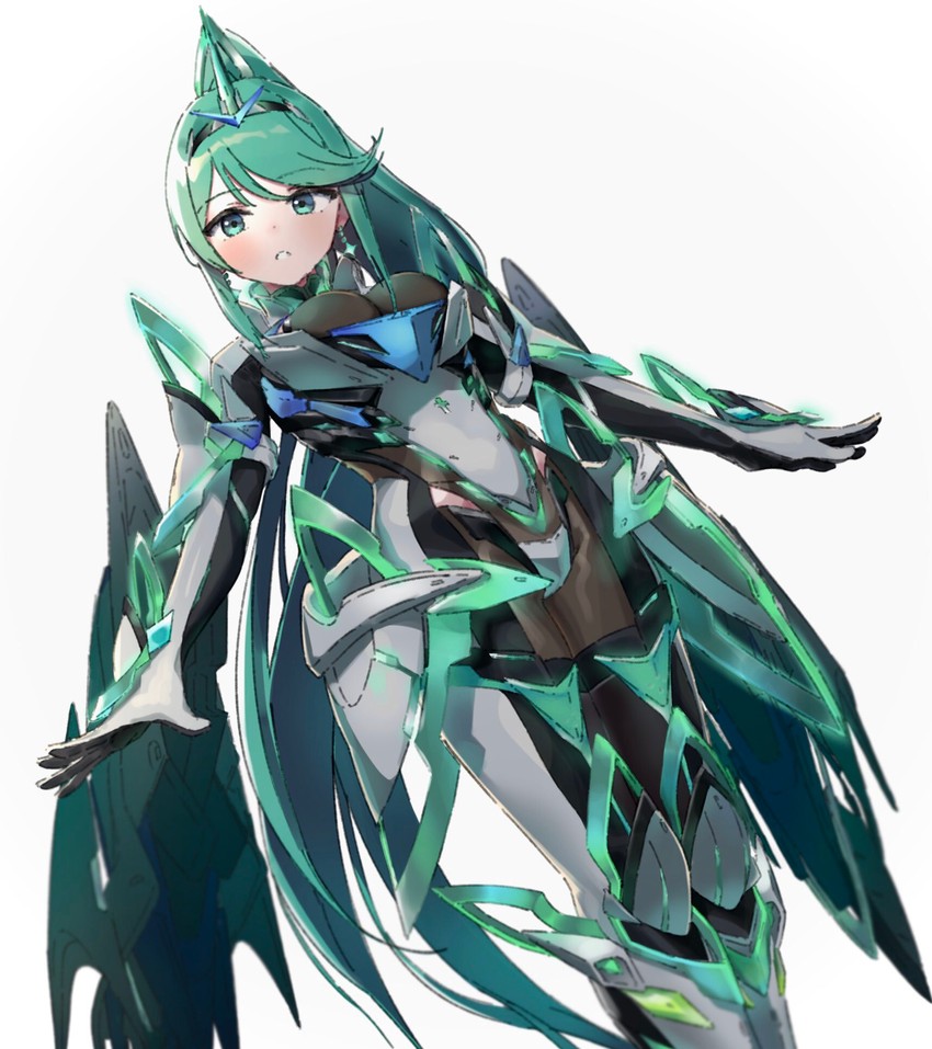 pneuma (xenoblade chronicles and 1 more) drawn by epi_zero