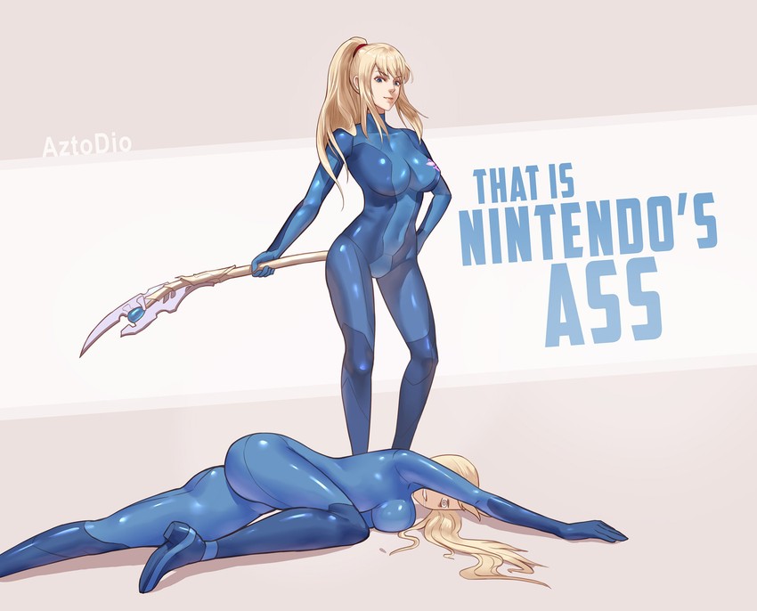 samus aran (marvel and 5 more) drawn by aztodio