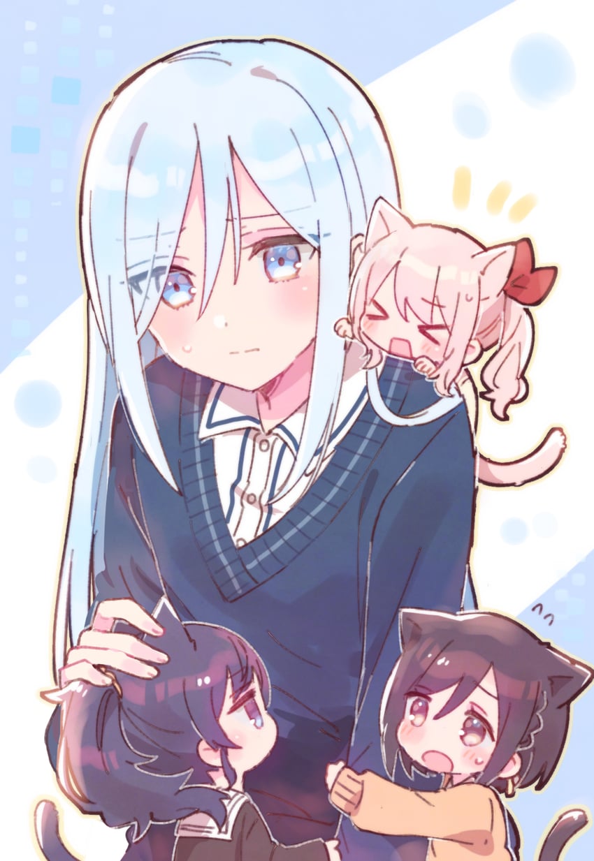 asahina mafuyu, shinonome ena, akiyama mizuki, and yoisaki kanade (project sekai) drawn by sorimachi-doufu