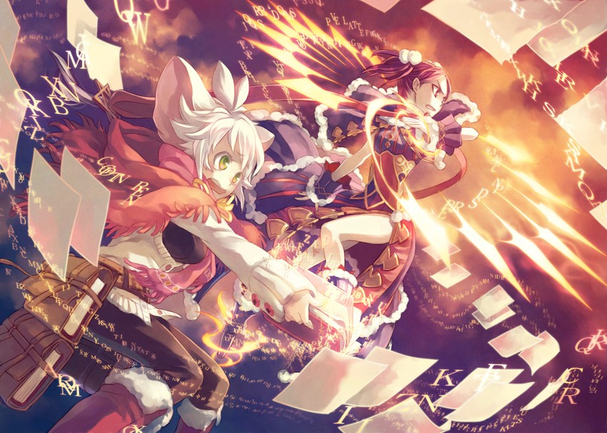 pixiv fantasia and 1 more drawn by minami_seira