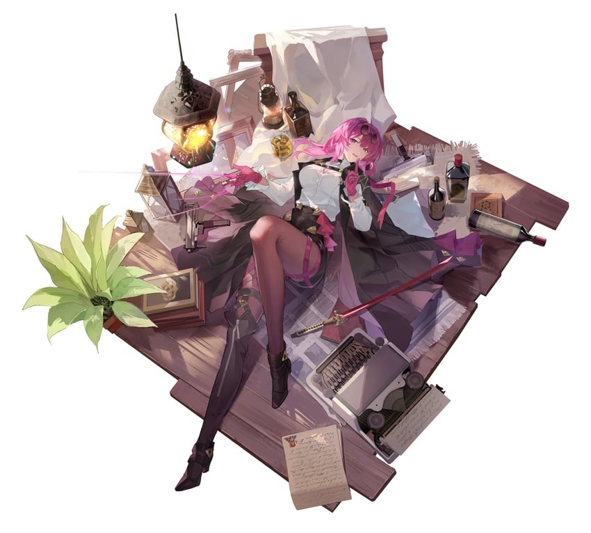 kafka (honkai and 1 more) drawn by matsuo_ringo