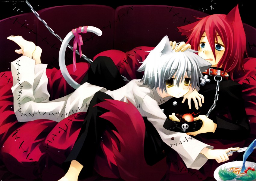 franken stein and spirit albarn (soul eater) drawn by sakurazawa_izumi