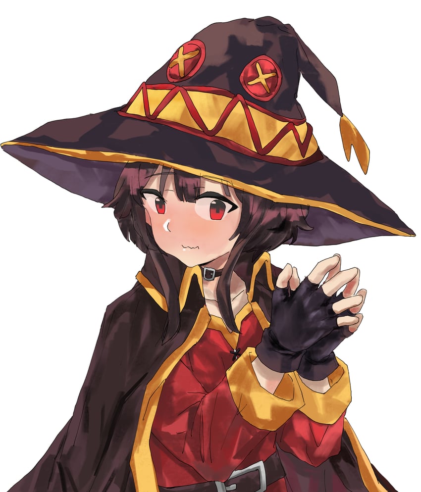 megumin (kono subarashii sekai ni shukufuku wo!) drawn by dhamca