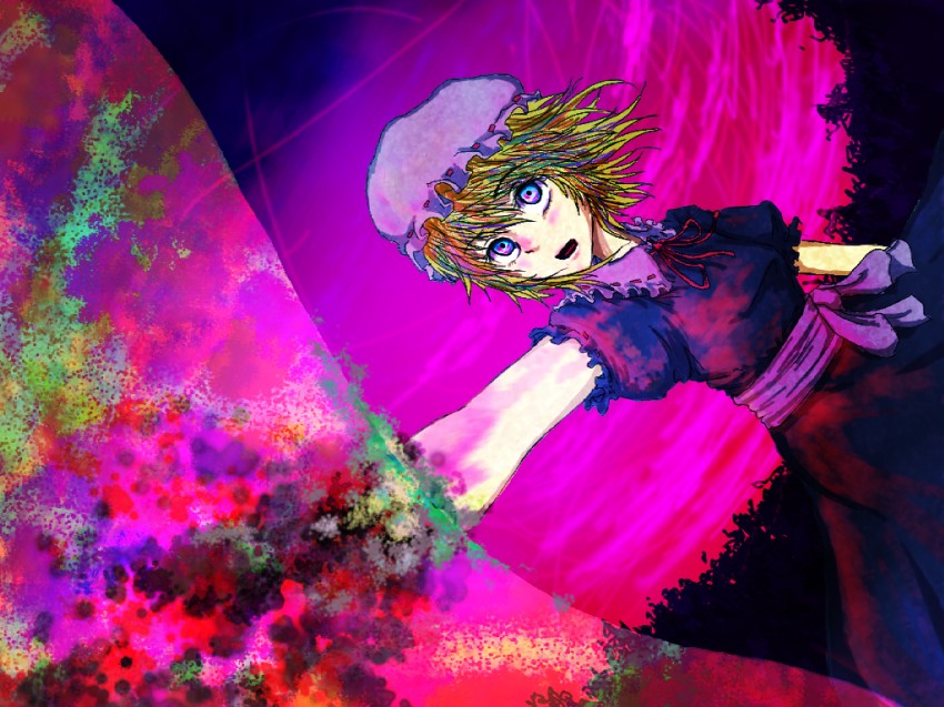 maribel hearn (touhou) drawn by sukuna-bikona_(tokoyo_no_higashi)