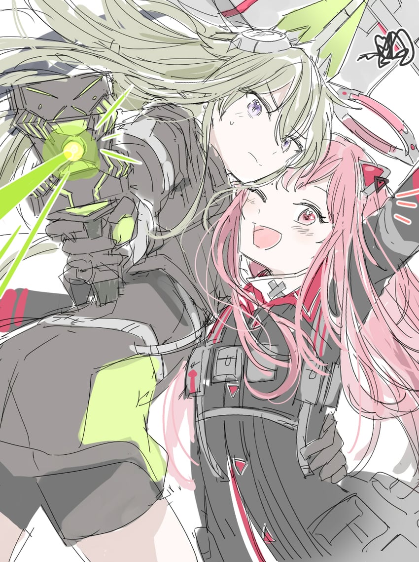 ootori emu and kusanagi nene (project sekai) drawn by kaesmedubu