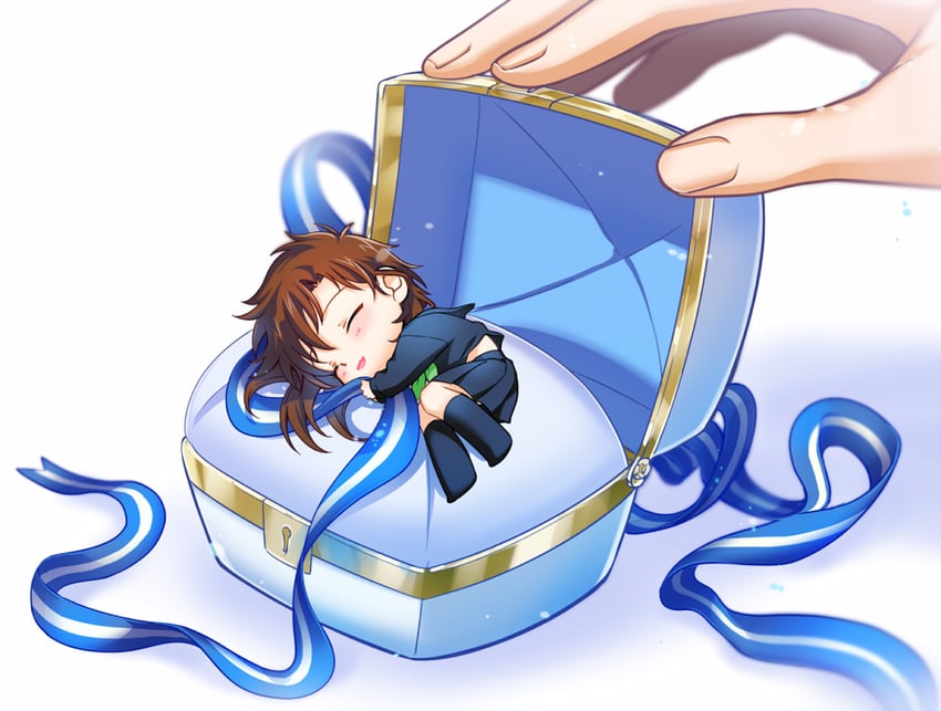 kuroba kaito and nakamori aoko (magic kaito) drawn by paf