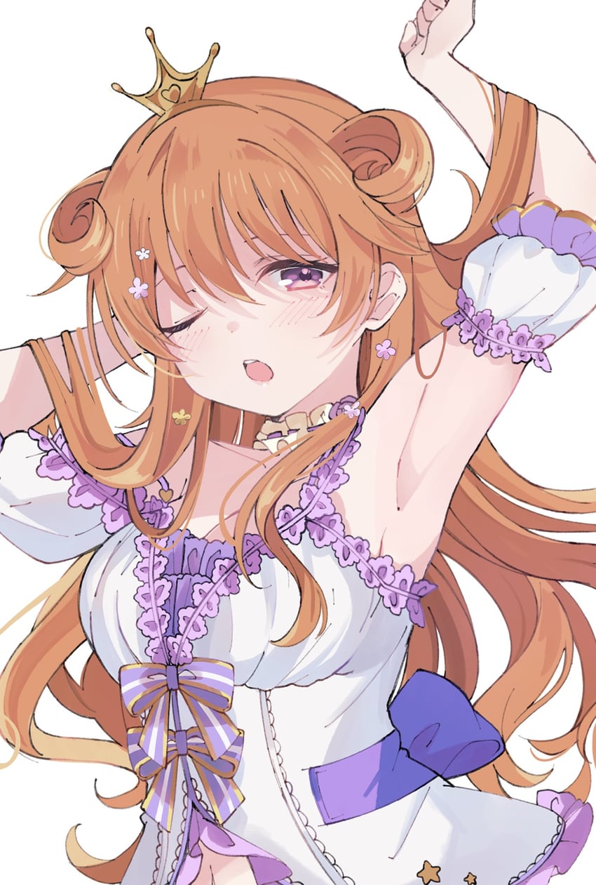 konoe kanata (love live! and 1 more) drawn by notyu_maru