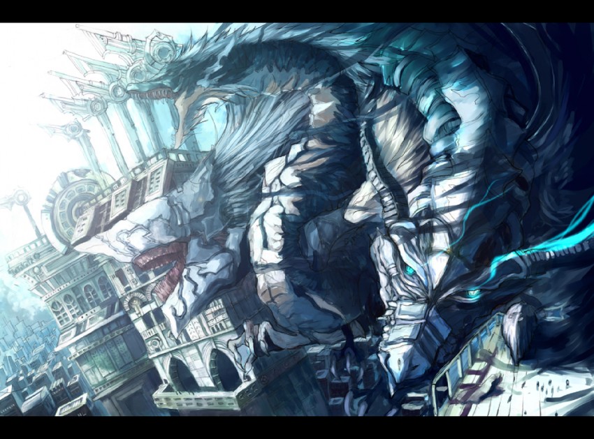 pixiv fantasia and 1 more drawn by makai_no_juumin