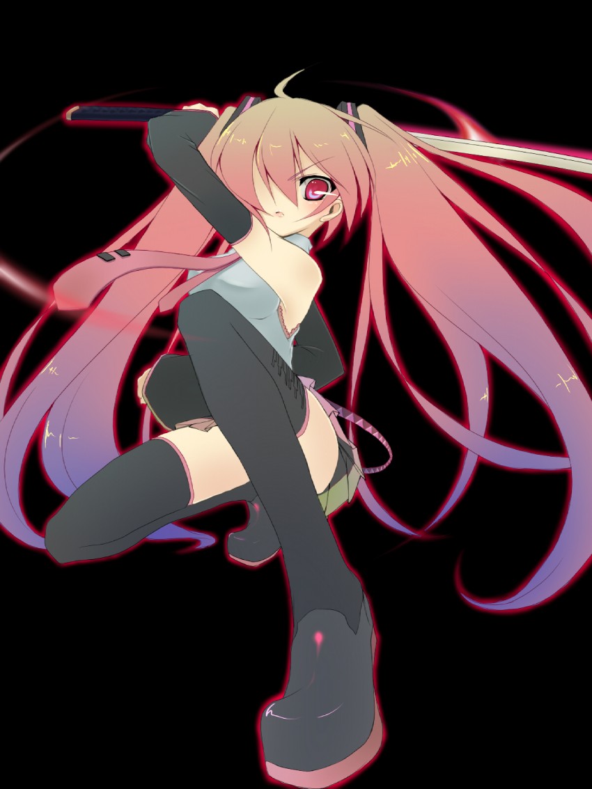 hatsune miku (vocaloid and 1 more) drawn by koikawa_minoru
