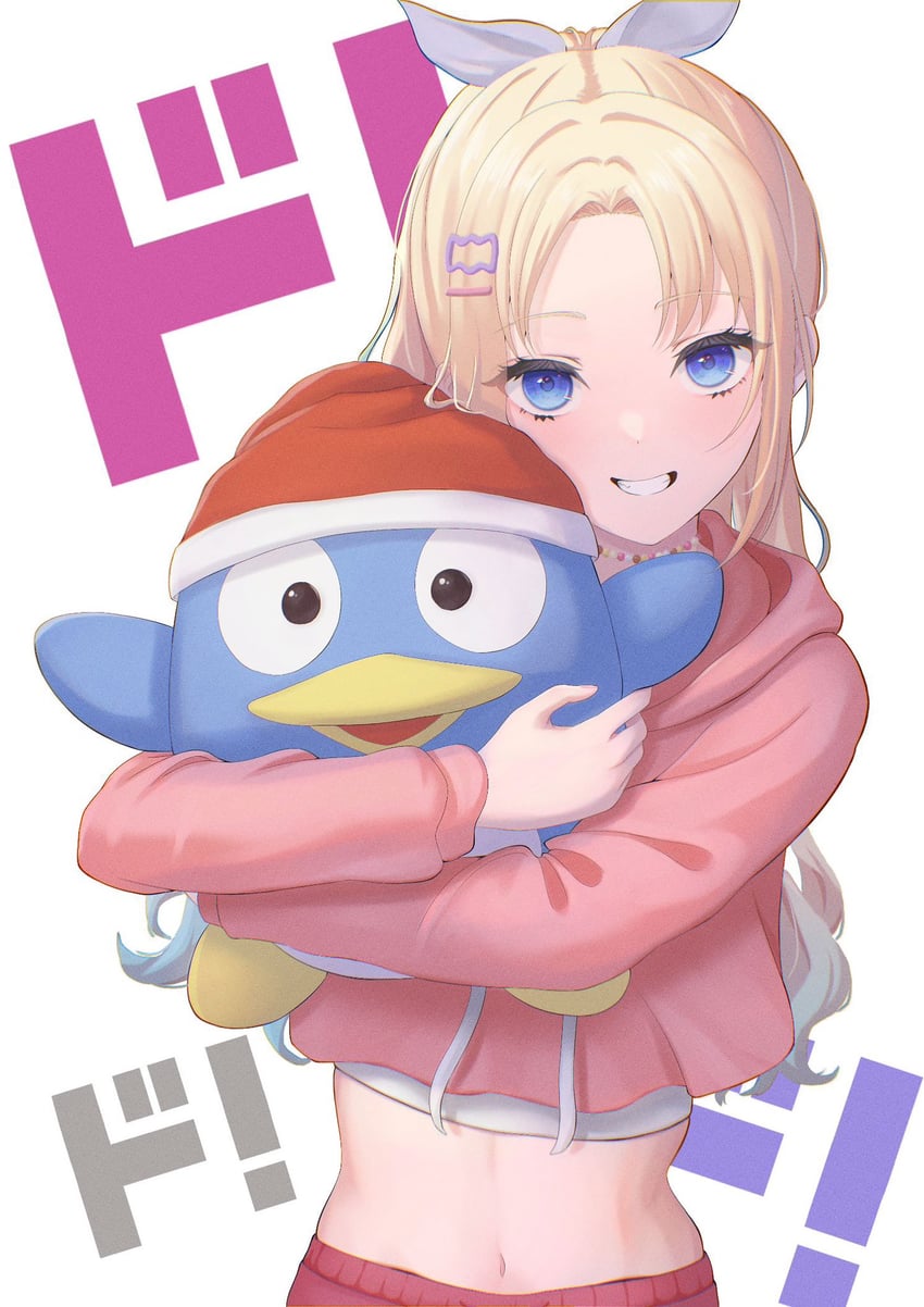 osawa rurino and donpen (love live! and 2 more) drawn by noginogiro