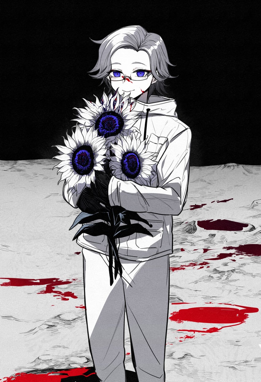 aotsuki eito (the hundred line -last defense academy-) drawn by ziling