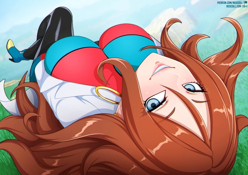 android 21 (dragon ball and 1 more) drawn by neocoill