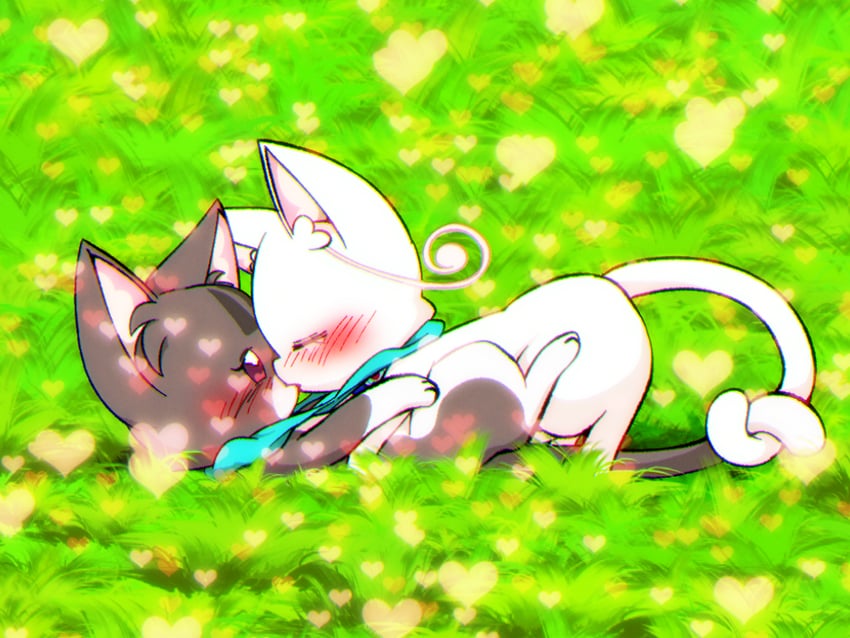 nekoyashiki yuki and nekoyashiki mayu (precure and 1 more) drawn by @est@