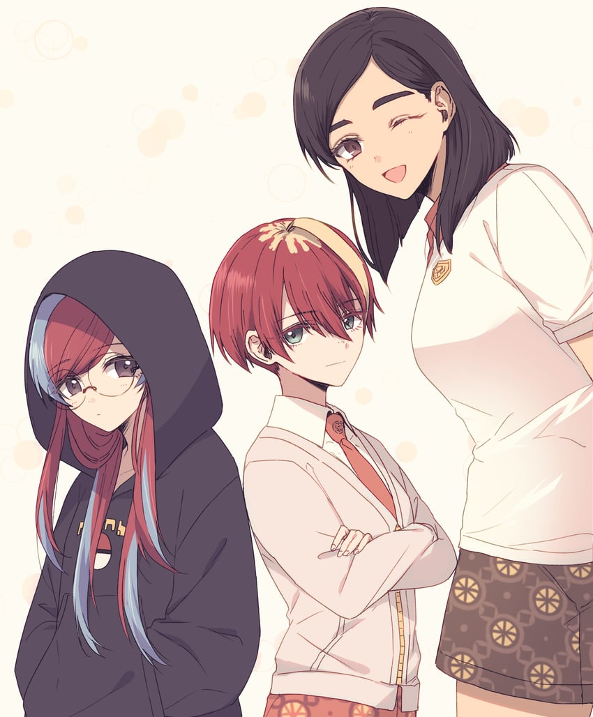 penny, mela, and eri (pokemon and 1 more) drawn by suzukinoko1021