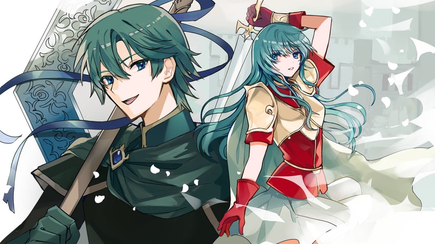eirika and ephraim (fire emblem and 1 more) drawn by kazuha_(kazuha1003)