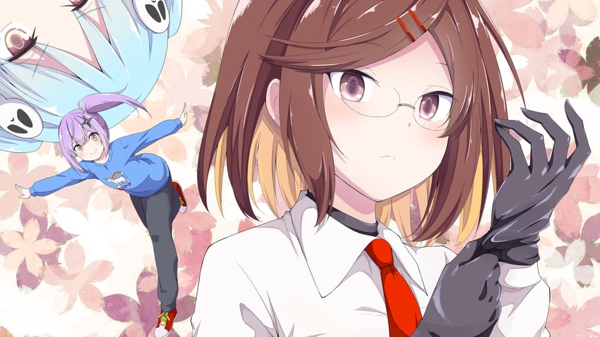 kusagakure satoko, koga konoha, and izutsumi marin (ninja to koroshiya no futarigurashi) drawn by ukami