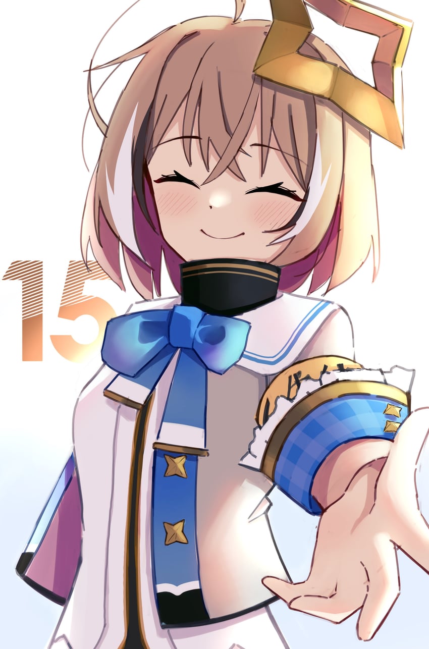nanashi mumei and amane kanata (hololive and 1 more) drawn by lavendeavor