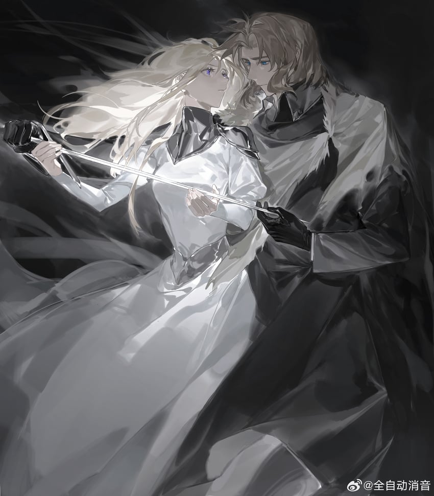 belarus and lithuania (axis powers hetalia) drawn by quan_zidong_xiaoyin