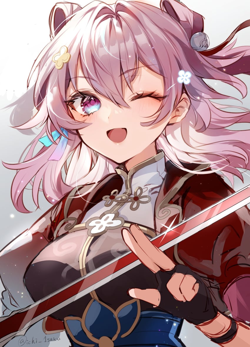 march 7th (honkai and 1 more) drawn by ichiyume_ichiyu