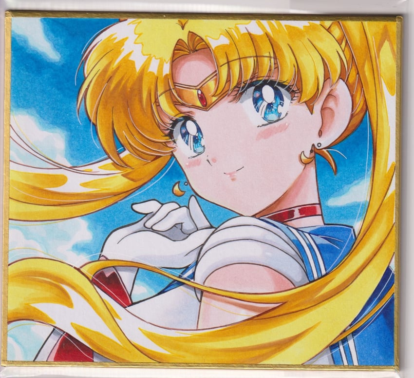 tsukino usagi and sailor moon (bishoujo senshi sailor moon) drawn by user_kztc4472