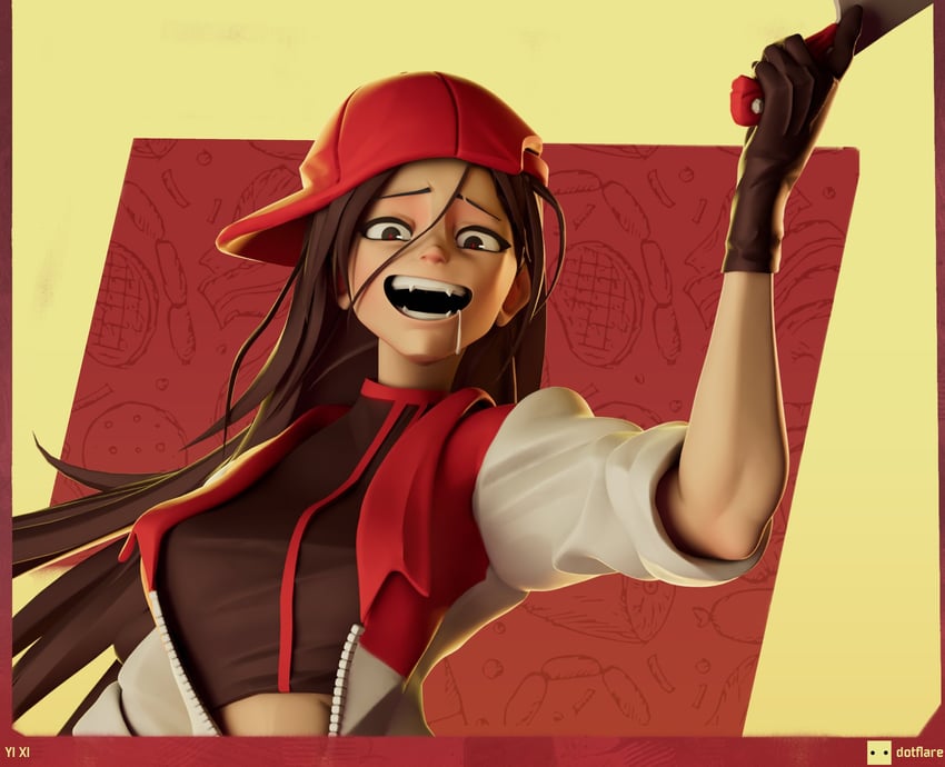 yi xi (synthesizer v and 2 more) drawn by dotflare