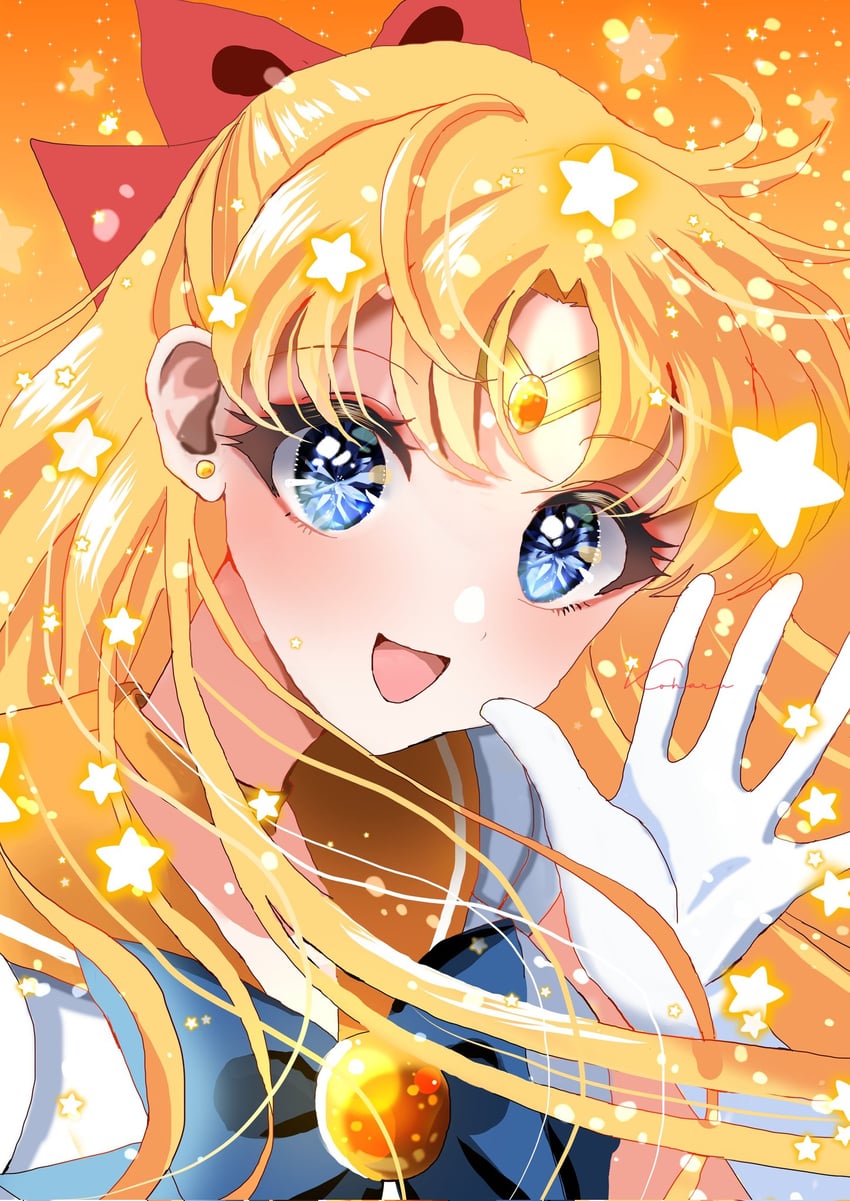 aino minako and sailor venus (bishoujo senshi sailor moon) drawn by koharumichi