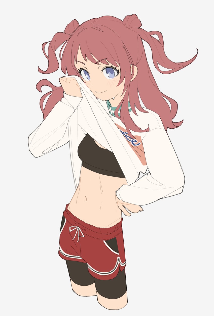 hanami saki (idolmaster and 1 more) drawn by ri-el