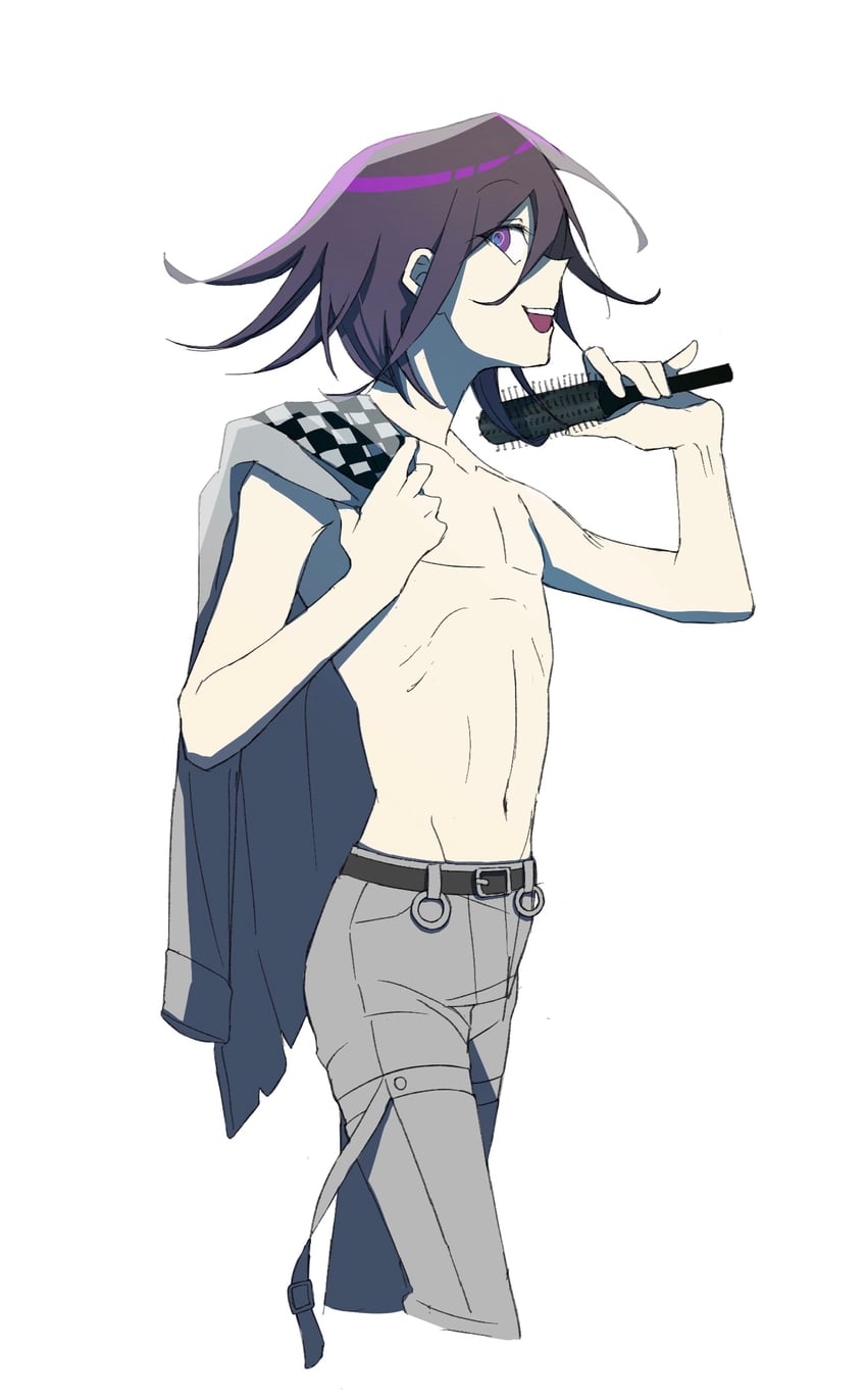 oma kokichi (danganronpa and 1 more) drawn by lull_brook_(brookuu)