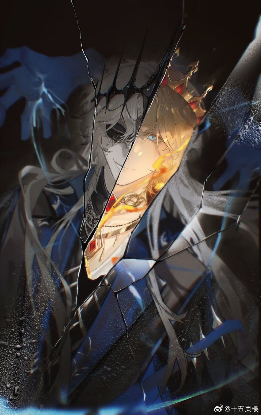 lars rorschach (lovebrush chronicles) drawn by shiwu_ye_ying