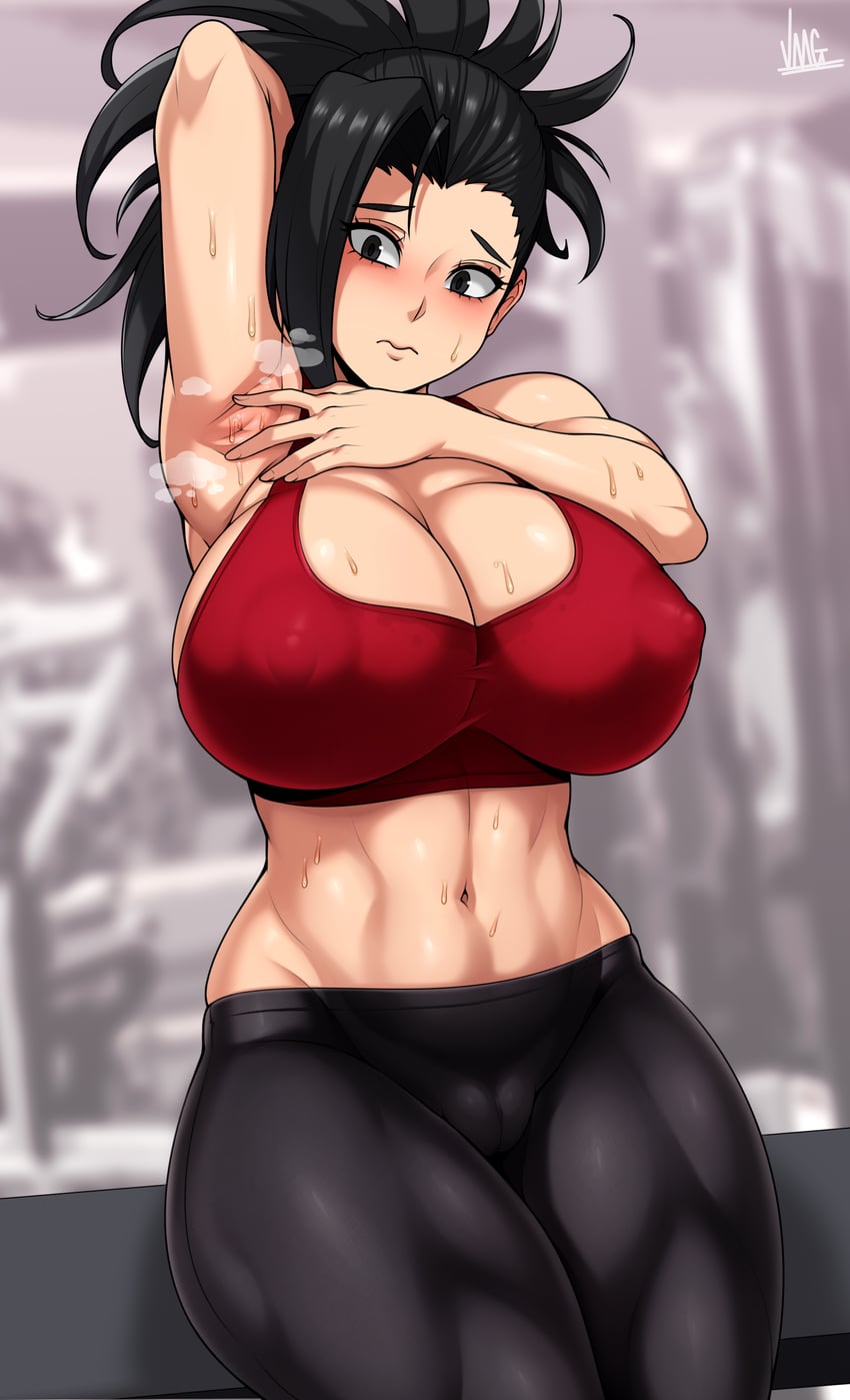yaoyorozu momo (boku no hero academia) drawn by jmg