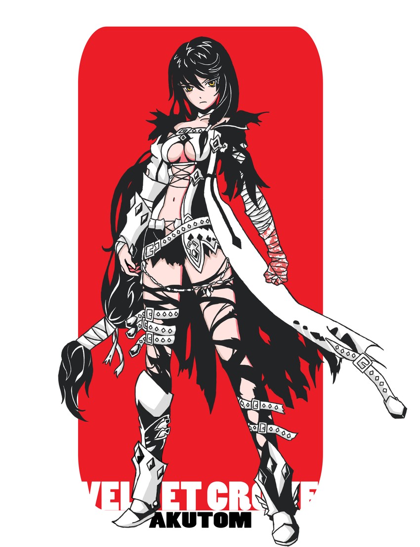 velvet crowe (tales of and 1 more) drawn by akutom_(etgd4378)