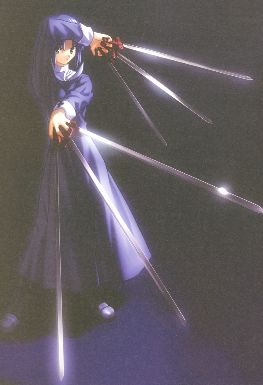 ciel (tsukihime and 1 more) drawn by takeuchi_takashi