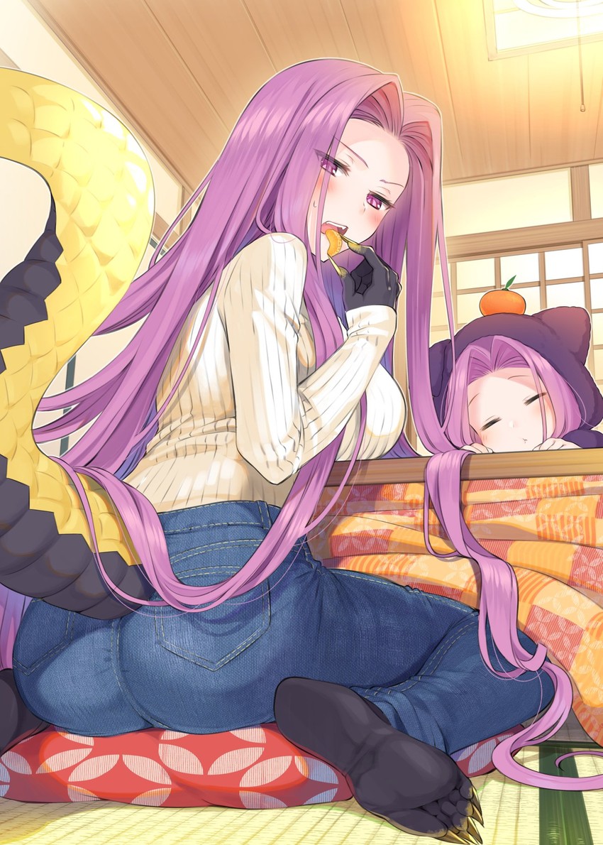 medusa and gorgon (fate and 2 more) drawn by hanabana_tsubomi